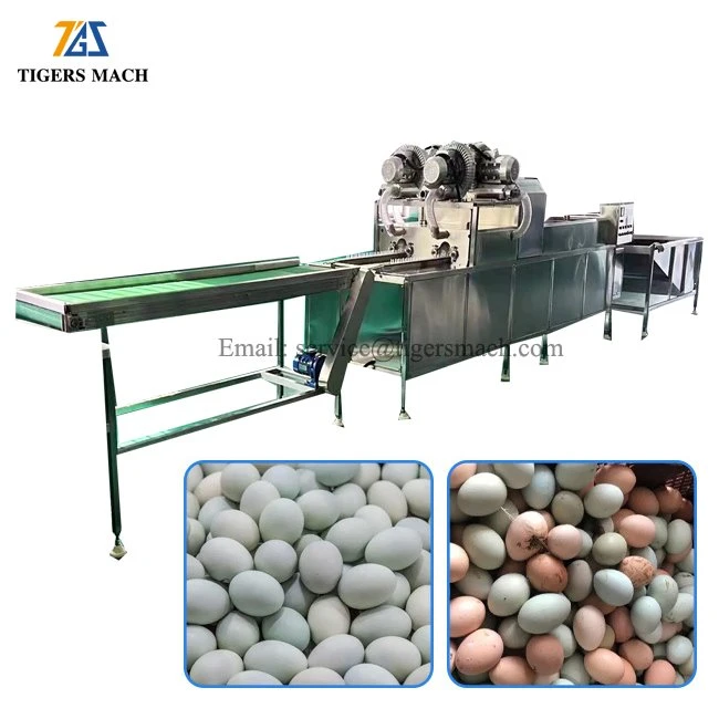 Máquina económica de limpieza de huevos