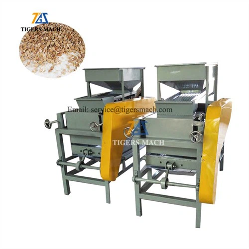 Máquina de galletas rotas de almendras