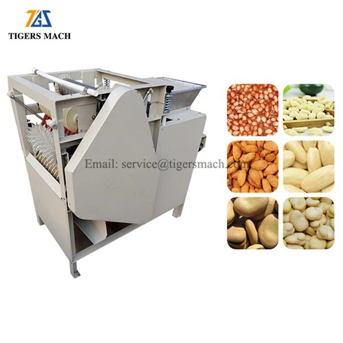 Peladora de piel de almendras