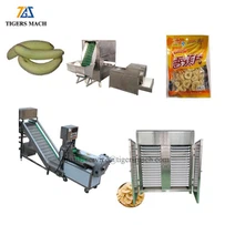Línea de proceso de secado de chips de plátano