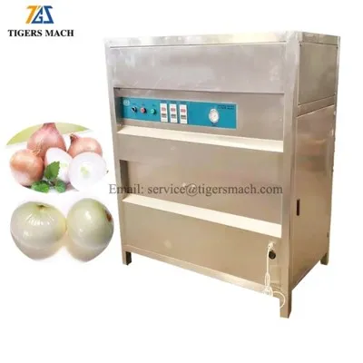 Peladora de cebolla seca