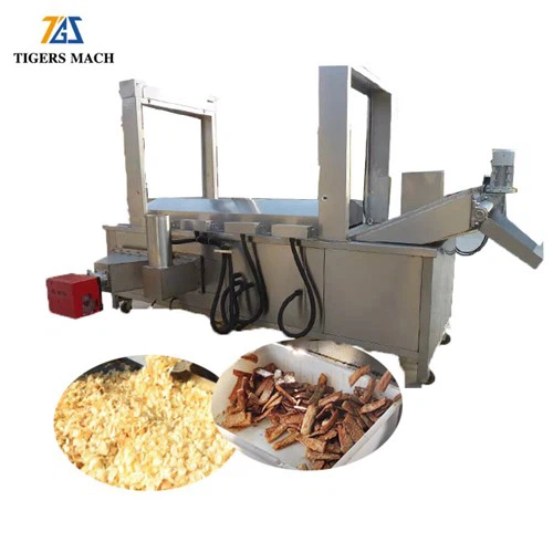 Máquina freidora continua industrial