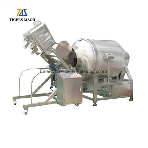 Máquina amasadora de rollos de vacío de carne