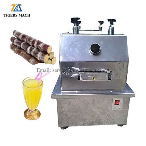 Pequeña máquina eléctrica de jugo de caña de azúcar