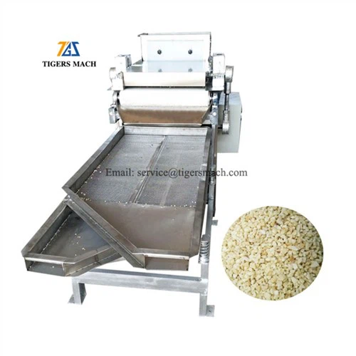 Cortadora de almendras de acero inoxidable