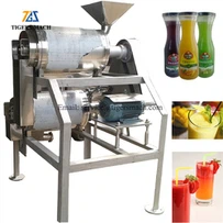 Máquina de pulpa de frutas de acero inoxidable