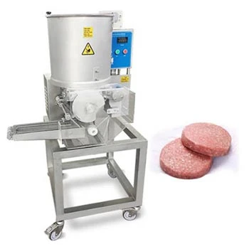 El conocimiento de la máquina formadora de hamburguesas de carne.
